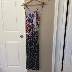 Free People open back maxi coverup